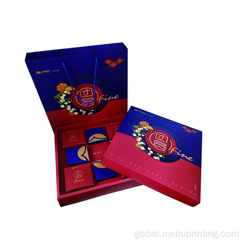 Paper Gift Box Custom Elegant Luxury Gift Mooncake Packaging Manufactory